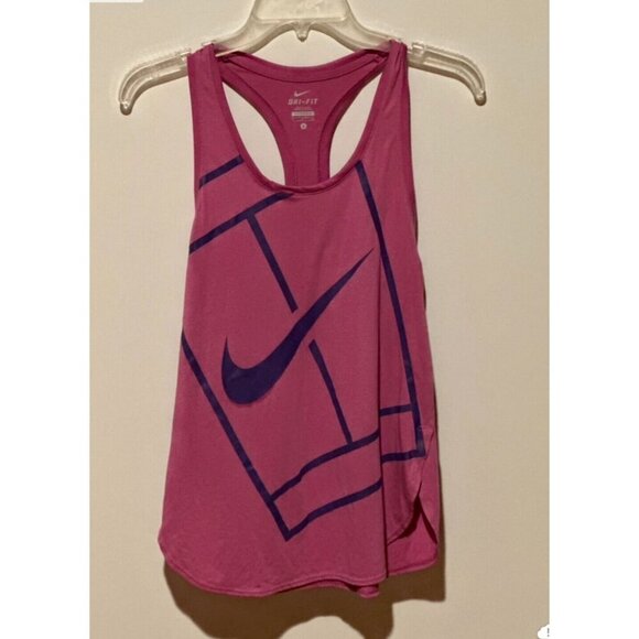 Nike Tops - Nike Womens Violet Dri-Fit Sleeveless Activewear Tank Top Size Small